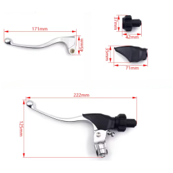 Levier d'embrayage complet avec cocotte 8.1