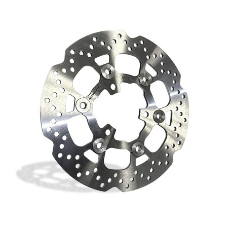 Disque flottant 220mm 8.1 pour jante VMC / Pit Bike, 3 trous Ø220mm.