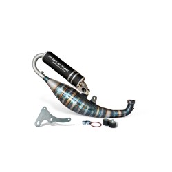 Échappement complet 8.1 R-18 100cc - carter RC-One Malossi version Minarelli