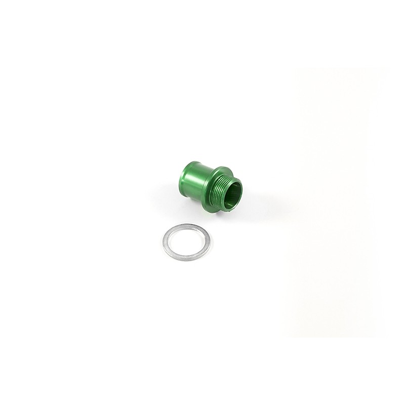 Raccord court de durite de refroidissement pour partie thermique carter 8.1 Fireblade, vert, pour Piaggio