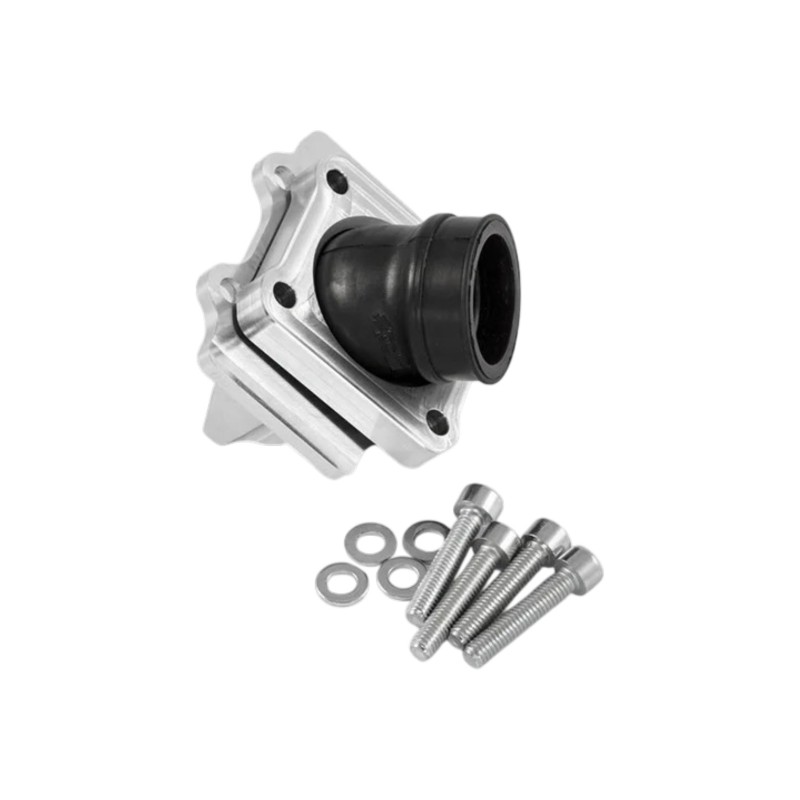 Alimentation partielle 8.1-K12 pour 180cc, collecteur orientable et insert guide-flux, pour carburateur Ø30 mm, carter 8.1 versi