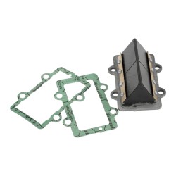 Boîte à clapets 8.1-K12 pour 100cc, pour carters 8.1 Fireblade versions Piaggio et Minarelli