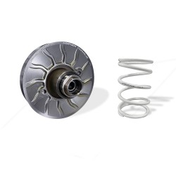 Correcteur de couple CNC en Ergal Hyper Torque 134 mm 13° Piaggio + ressort blanc 32 kg 70-100cc