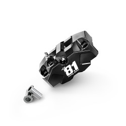 Étrier de frein Hurricane 8.1 en Avional CNC, entraxe 82 mm (Stage6, Adelin, RPM)