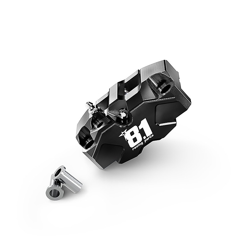 Étrier de frein Hurricane 8.1 en Avional CNC, entraxe 82 mm (Stage6, Adelin, RPM)