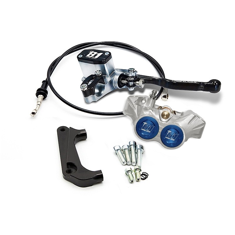Kit frein avant complet 8.1 avec MC-11 + étrier New Era pour fourches F32 Paioli Malossi