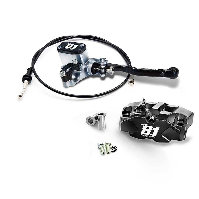 Kit frein avant complet 8.1 avec pompe MC-11 + étrier Hurricane 82 mm + durite L115