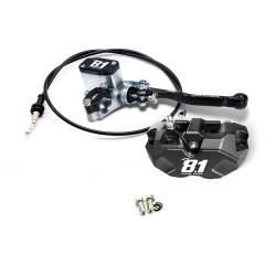 Kit frein avant complet 8.1 avec pompe MC-11 + étrier Hurricane 84 mm + durite L115