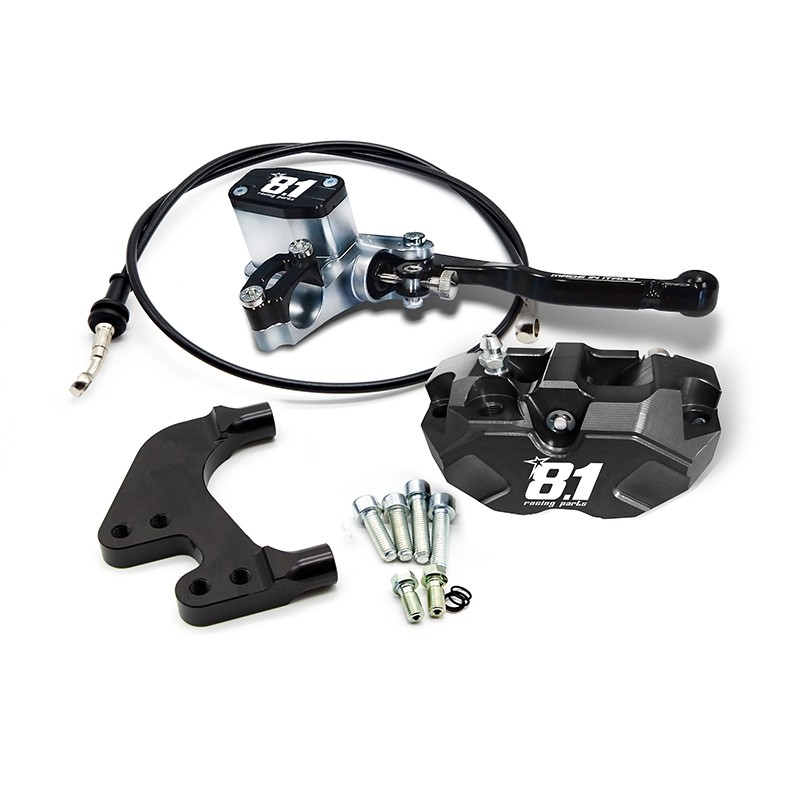 Kit frein avant complet 8.1 avec MC-11 + étrier Hurricane pour Jog R/Aerox/Nitro, fourches Paioli F33 et Stage6 R/T