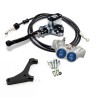 Kit frein arrière complet 8.1 avec MC-11 + étrier New Era pour Malossi C-One, 2 Fast, Aerox/Nitro, Phantom, carter 8.1