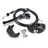 Kit frein arrière complet 8.1 avec MC-11 + étrier Hurricane tambour-disque pour Jog R/Aerox/Nitro/Phantom/Booster
