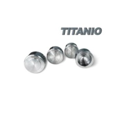 Pistons en TITANE x4 pour étriers radiaux 8.1 et Formula