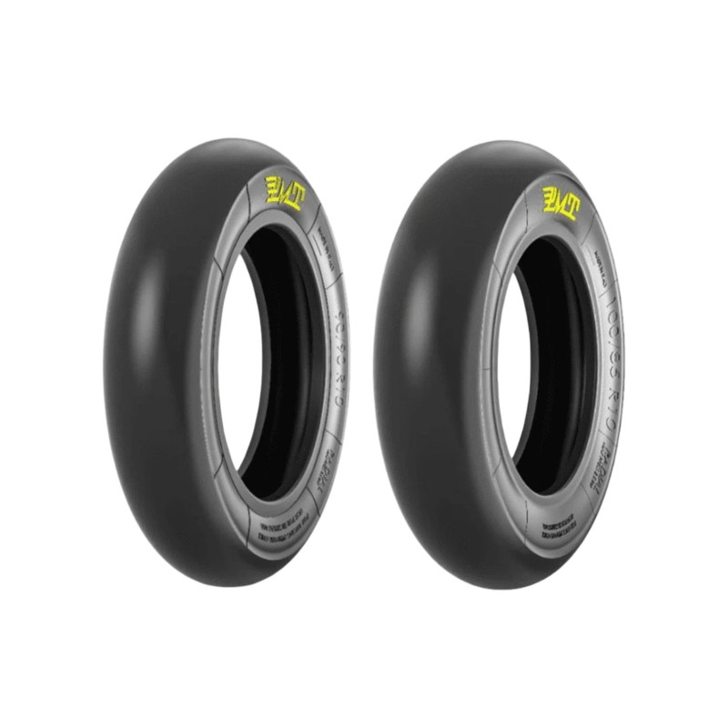 Paire de pneus Racing PMT SLICK R10 - gomme M